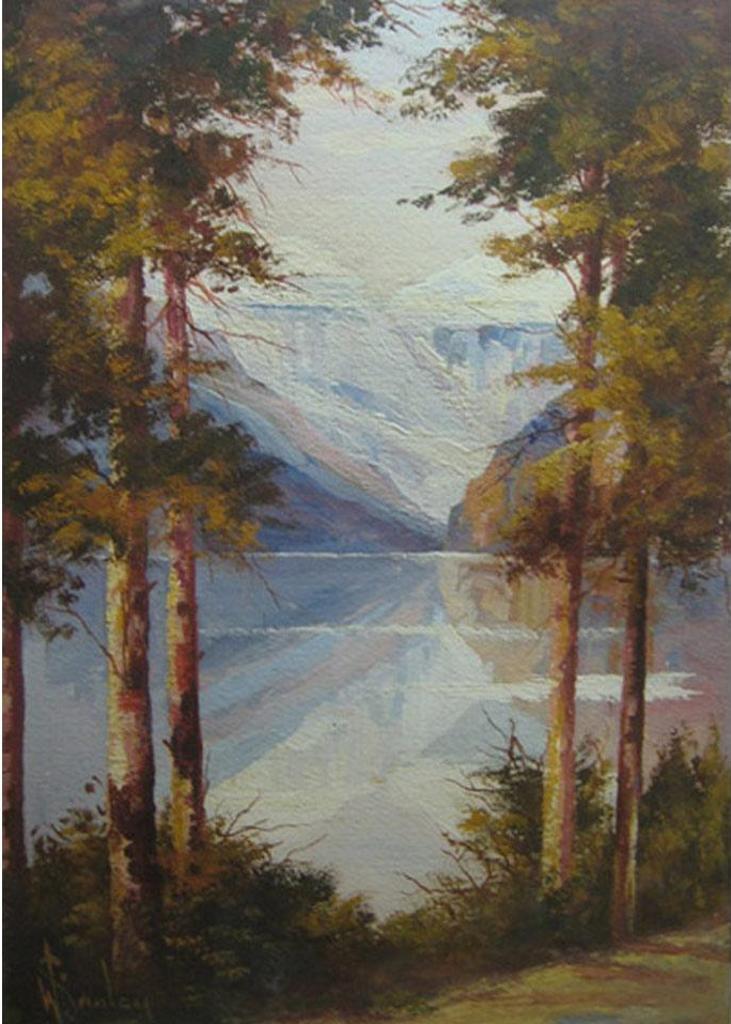William E. Stanley (1900-1949) - Lake Louise And Mount Lefroy