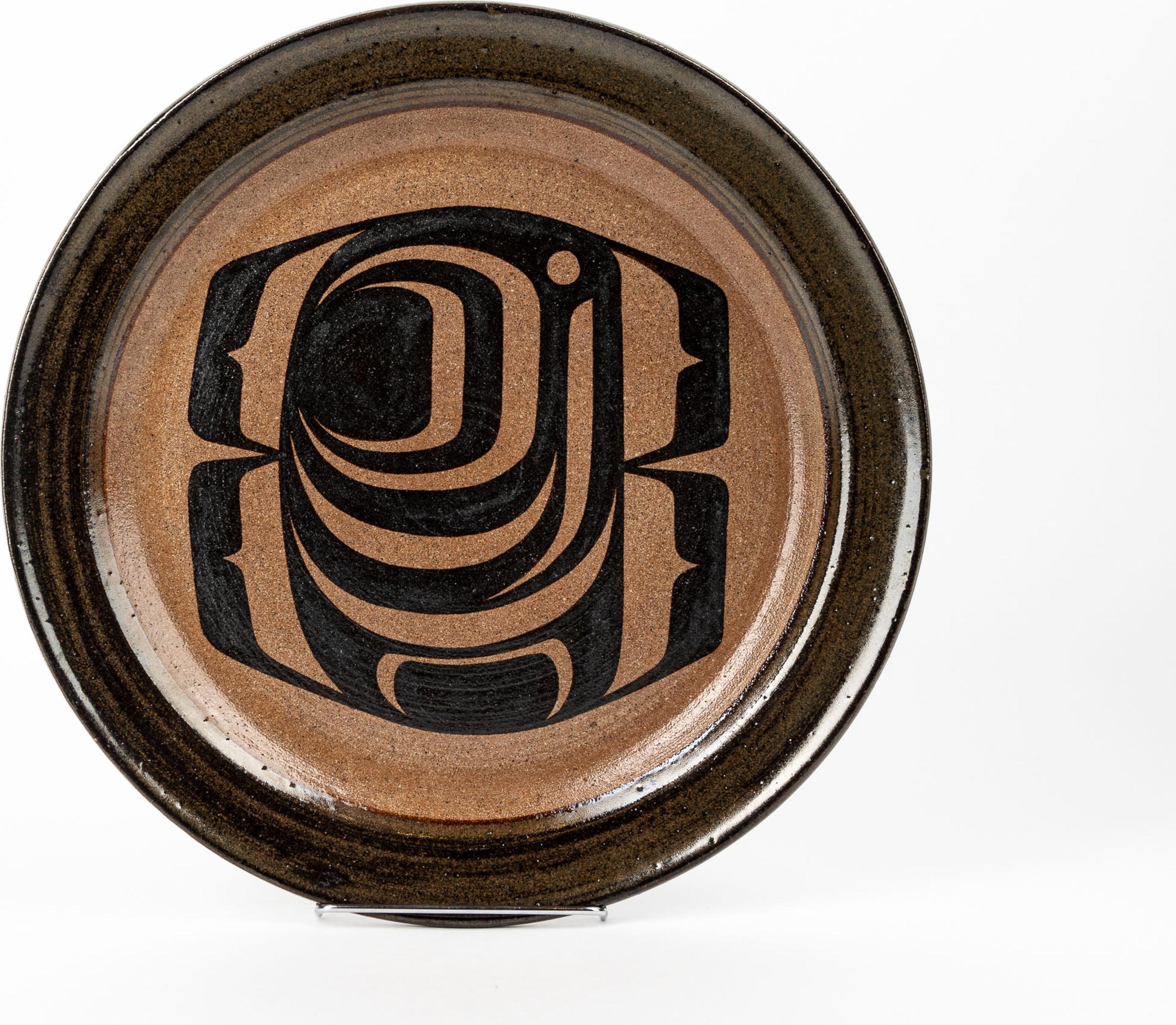 Judith Cranmer - A Platter With Northwest Coast Design, 1980