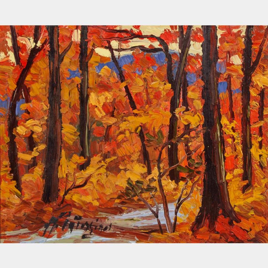 Armand Tatossian (1948-2012) - Forest Interior - Autumn