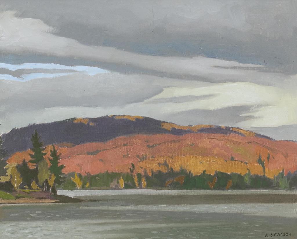 Alfred Joseph (A.J.) Casson (1898-1992) - Oxtongue Lake, October