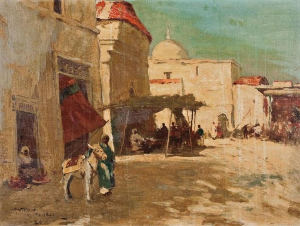 William Hutton Mitchell (1872-1935) - North African Market