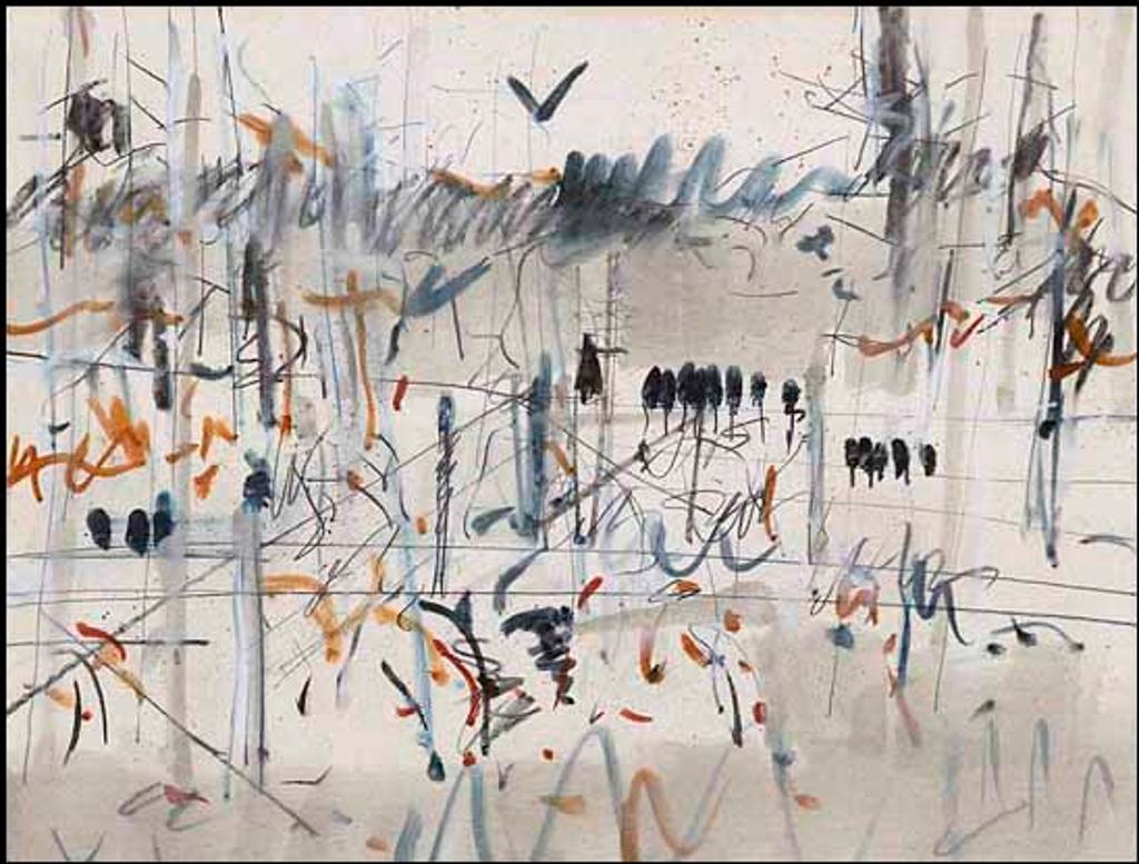 Thomas Hamilton (1951-2011) - Crows on Wire Fence (01339/2013-2410)