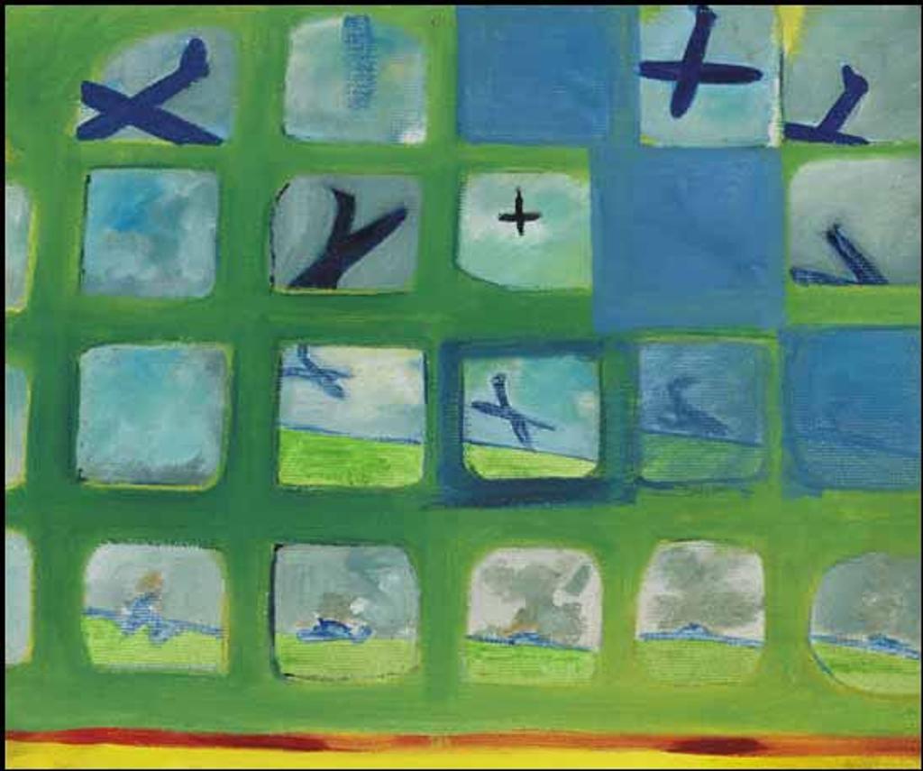 Joyce Wieland (1930-1998) - Plane Untitled, New York