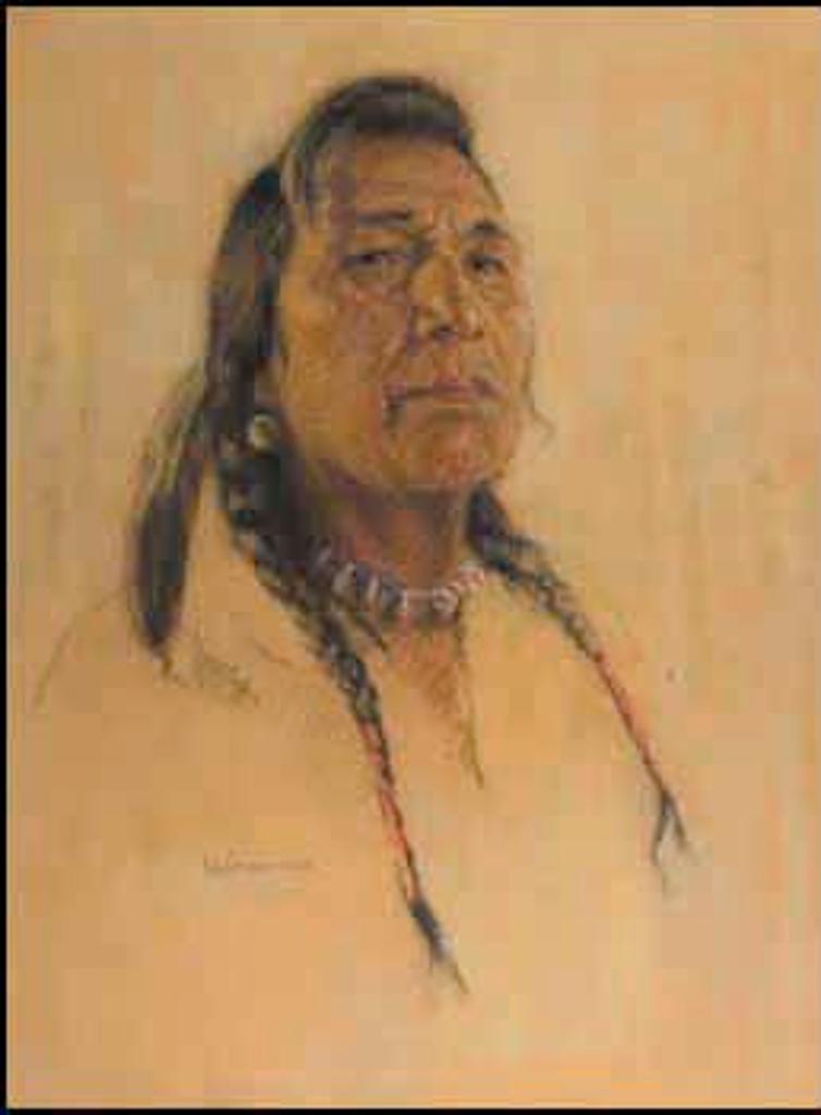 Nicholas (Nickola) de Grandmaison (1892-1978) - Indian Portrait