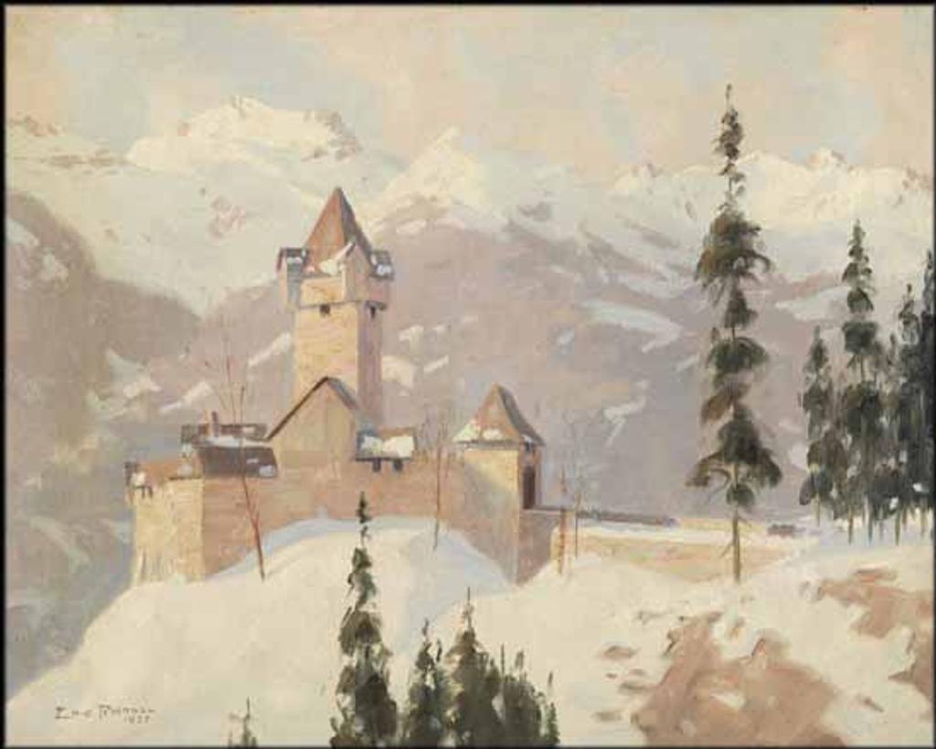 John Eric Benson Riordon (1906-1948) - Castle Falkenstein, Austrian Tyrol