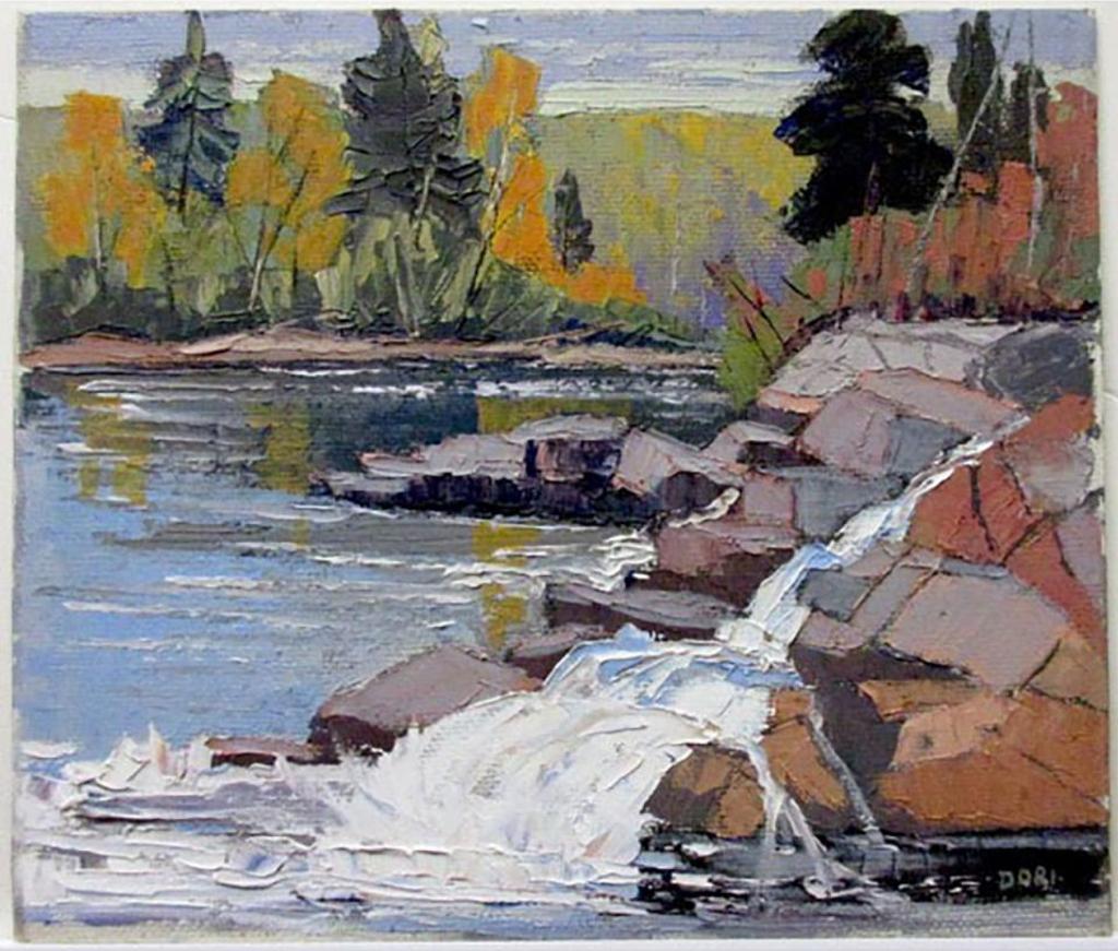 Dorothy “Dori” Parsons (1915-2010) - Waterfall - Haliburton