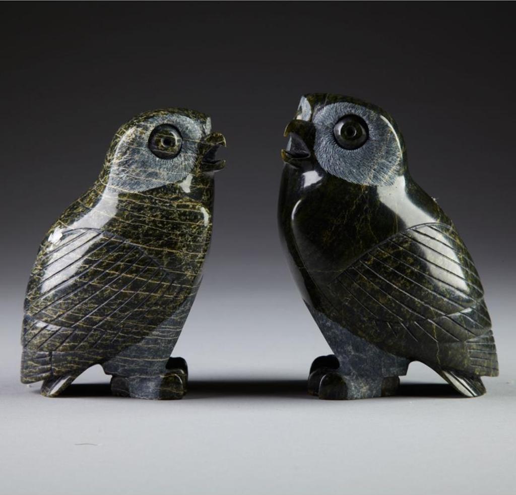 Pitseolak Qimirpik (1986) - Two Owls