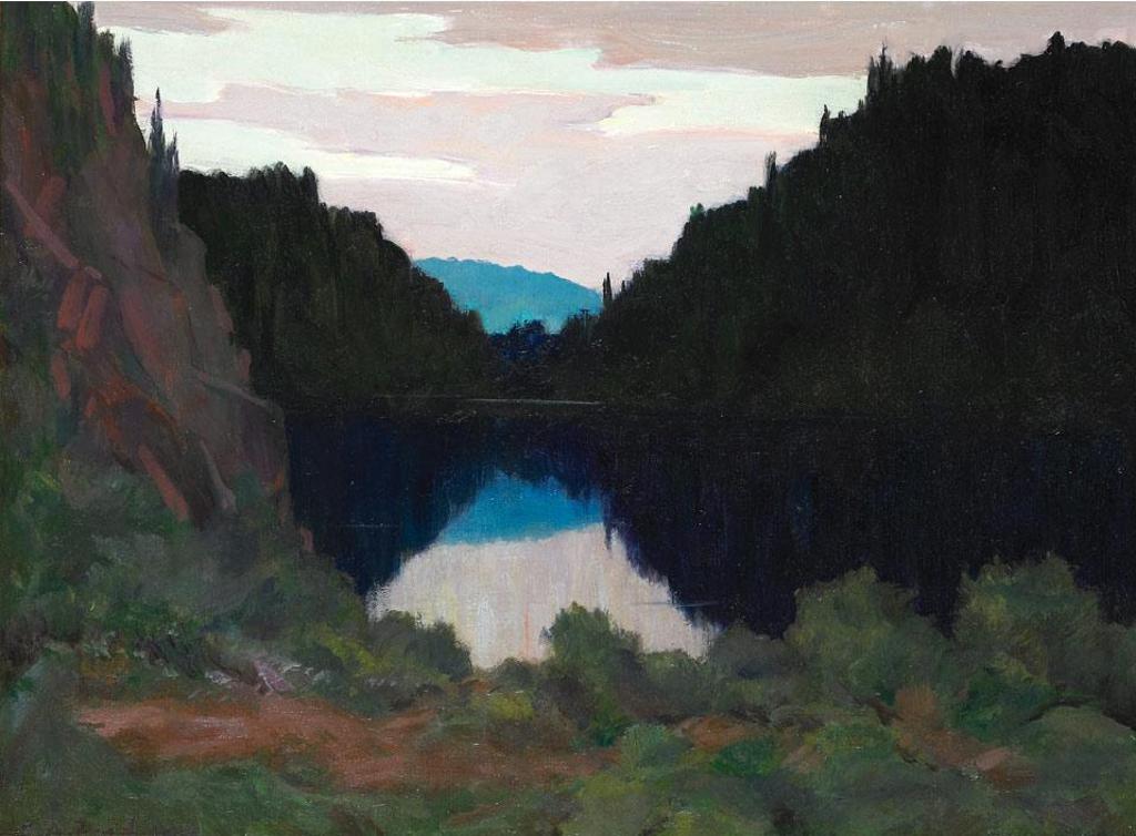 George Agnew Reid (1860-1947) - Twilight, Algoma