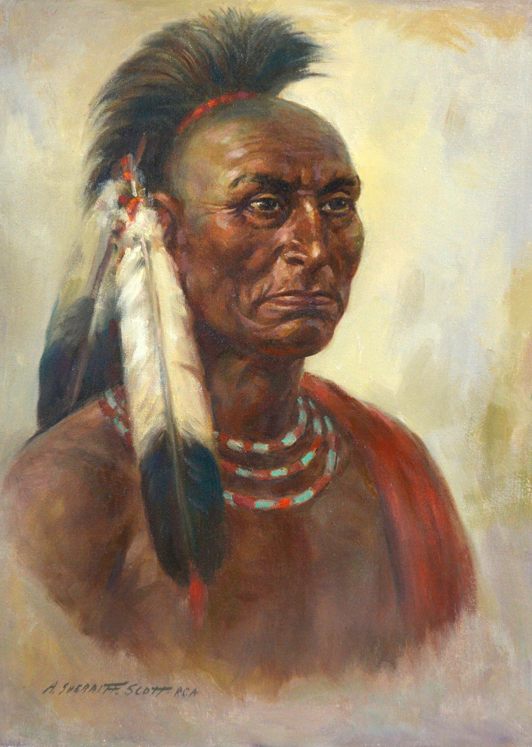 Adam Sherriff Scott (1887-1980) - éclaireur Indien
