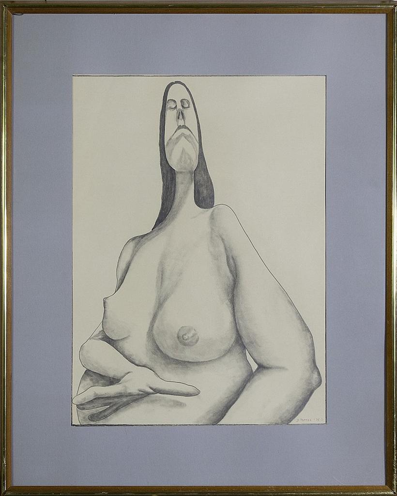 Debbie Potter - Untitled - Frowning Nude