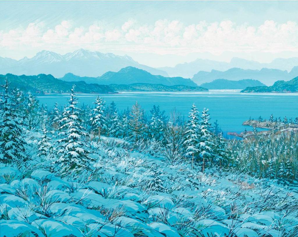 Randolph T. Parker (1954) - Turquoise Sky Of A Winters Day