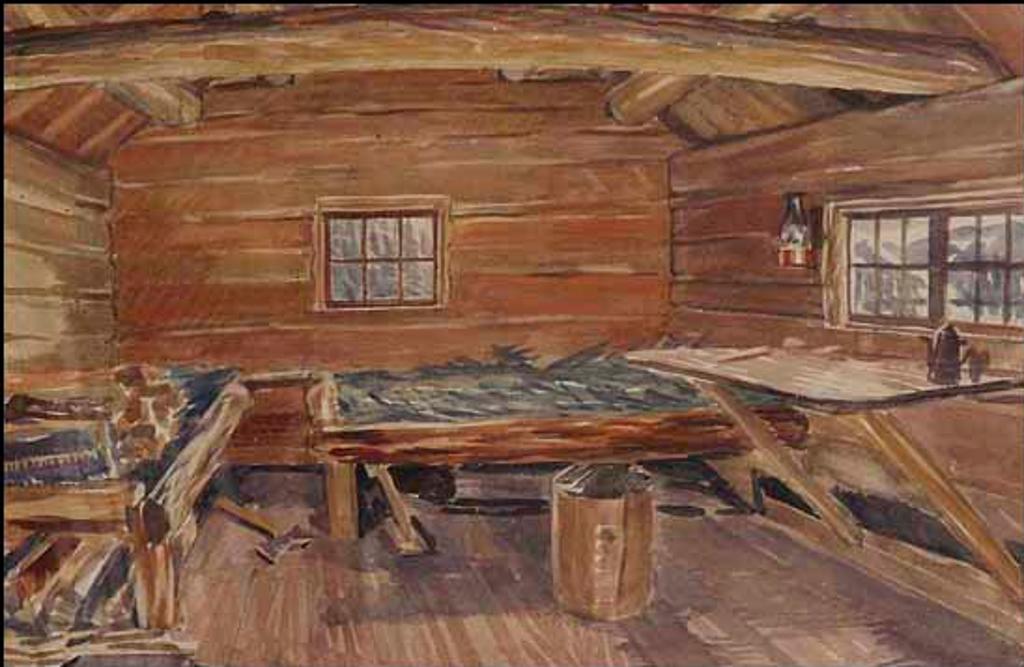 John Ensor (1905-1995) - The Ranger's Cabin, Mt. Revelstoke (01752/2013-416)