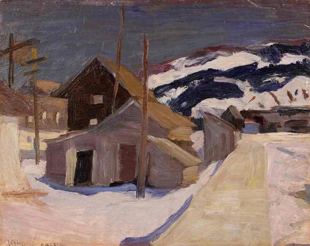 René Jean Richard (1895-1982) - End Of Winter; 1940