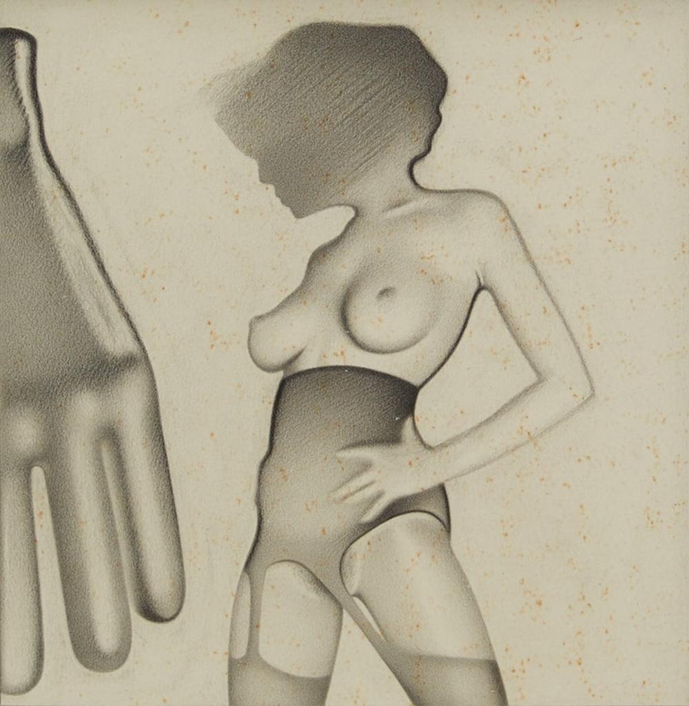 Bernard Rene Joseph Mulaire (1945) - Untitled Nude