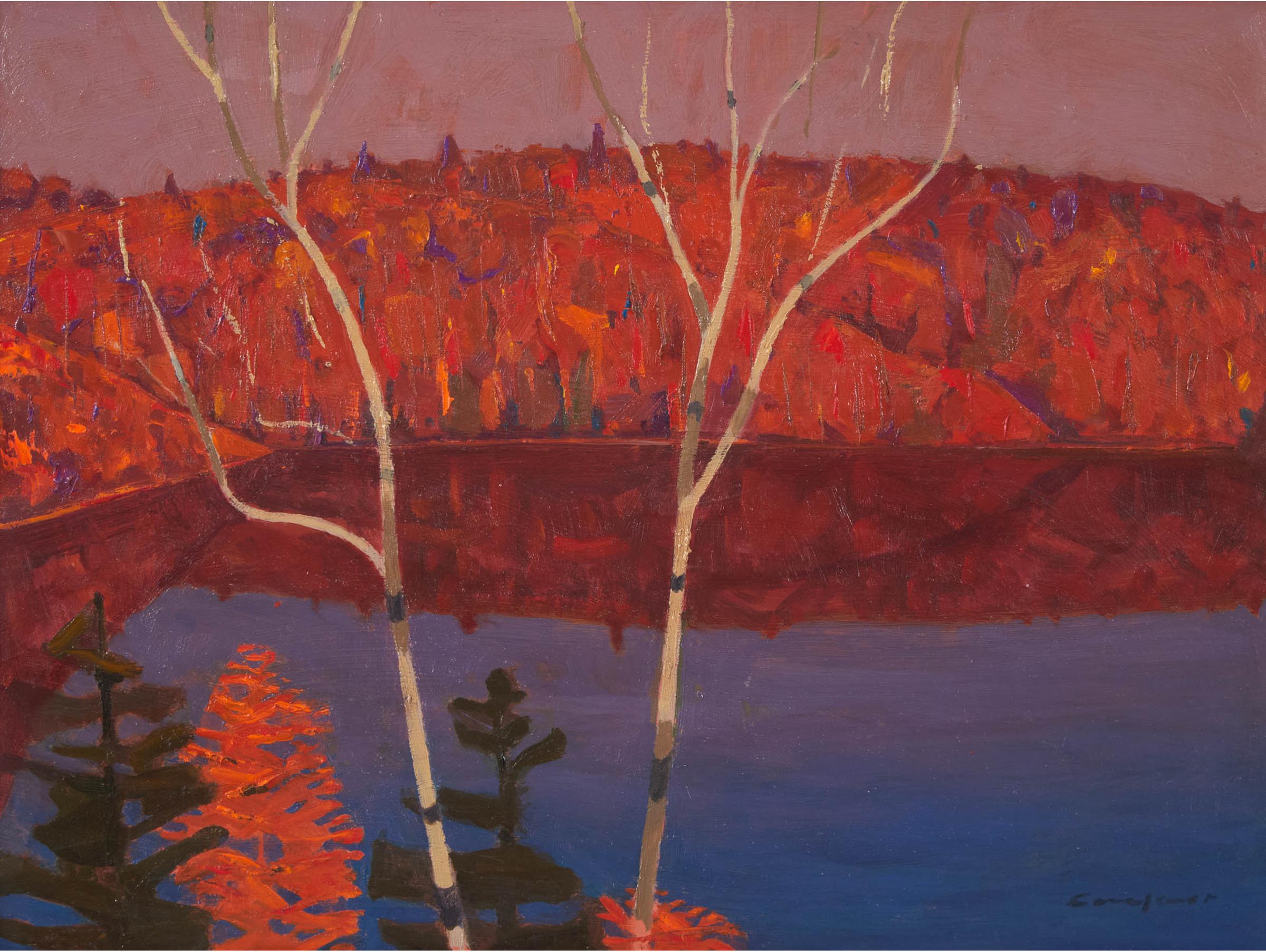 Charles Fraser Comfort (1900-1994) - Lake, Gatineau Hills