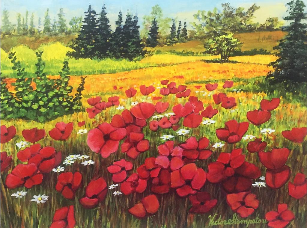 Victor Stampatori (1939) - Poppies Field