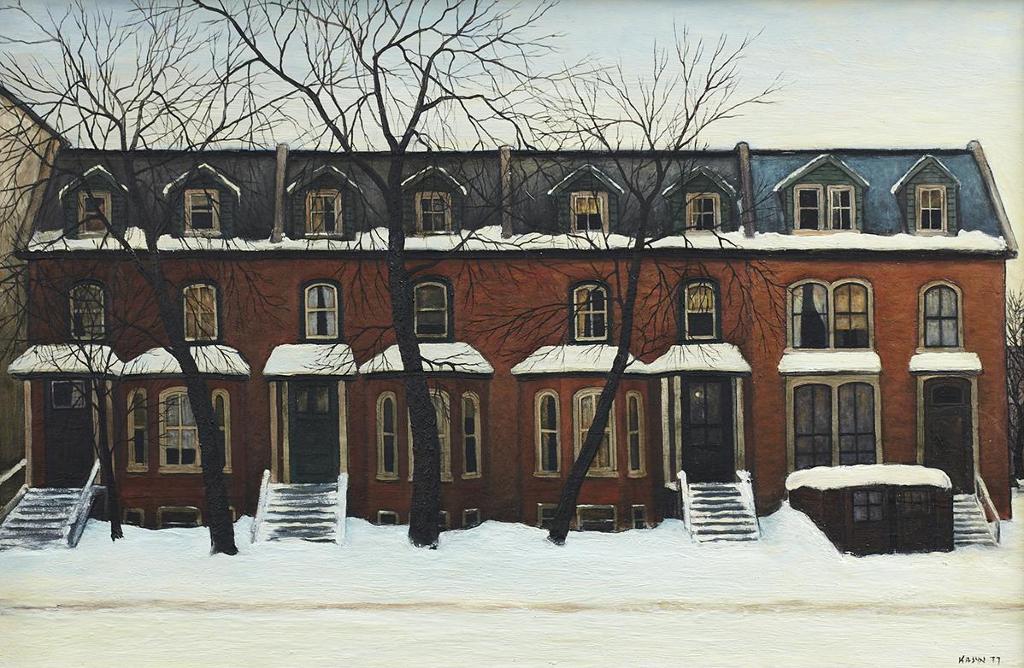 John Kasyn (1926-2008) - Rue Dorchester, Montreal