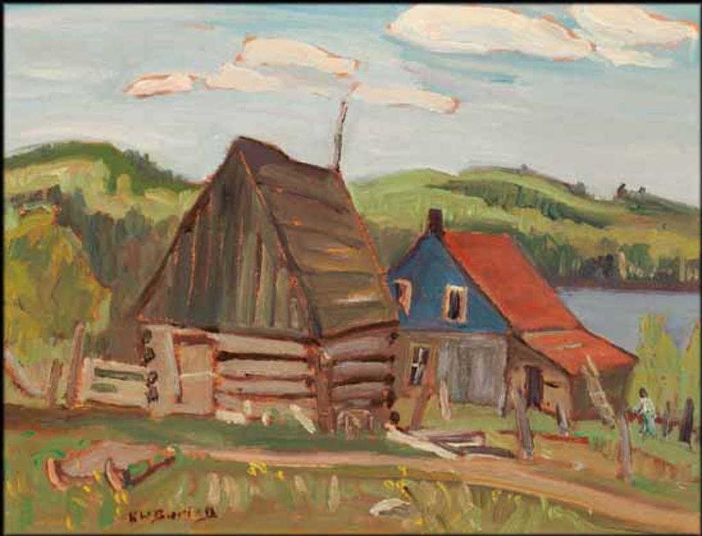 Ralph Wallace Burton (1905-1983) - Farm at Purdy Lake, Ontario