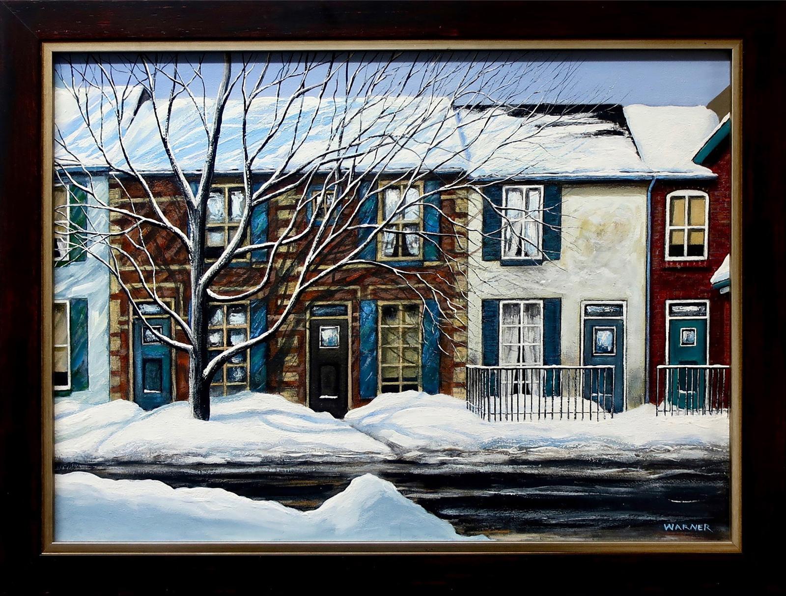 Glen Warner (1947) - Sunny Morning On Belmont St. (Toronto)