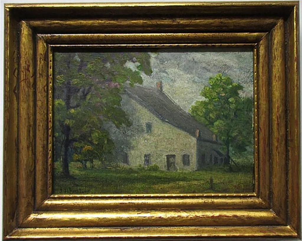 John Young Johnstone (1887-1930) - Untitled (Farm House)