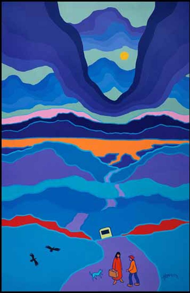 Ted Harrison (1926-2015) - Welcome Home