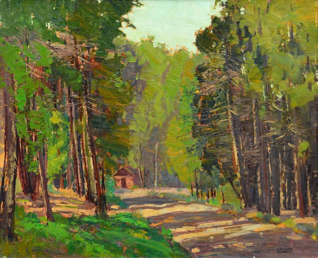 Langley Thomas Donges (1901-1992) - Forest Path, Sturgeon Lake