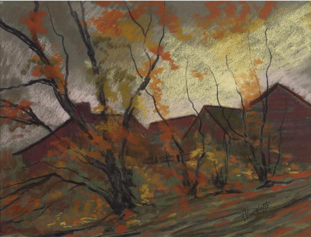 Romeo Vincelette (1902-1979) - Autumn Landscape