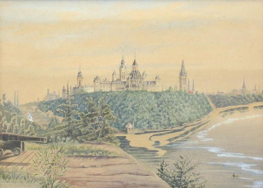 Francis Fitzroy-Dixon (1856-1914) - Parliament Buildings, Ottawa