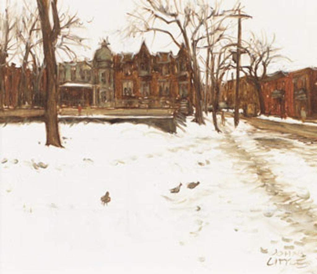John Geoffrey Caruthers Little (1928-1984) - St. Henri Square, Place Guay, Rue Agnes - St. Henri, Montreal