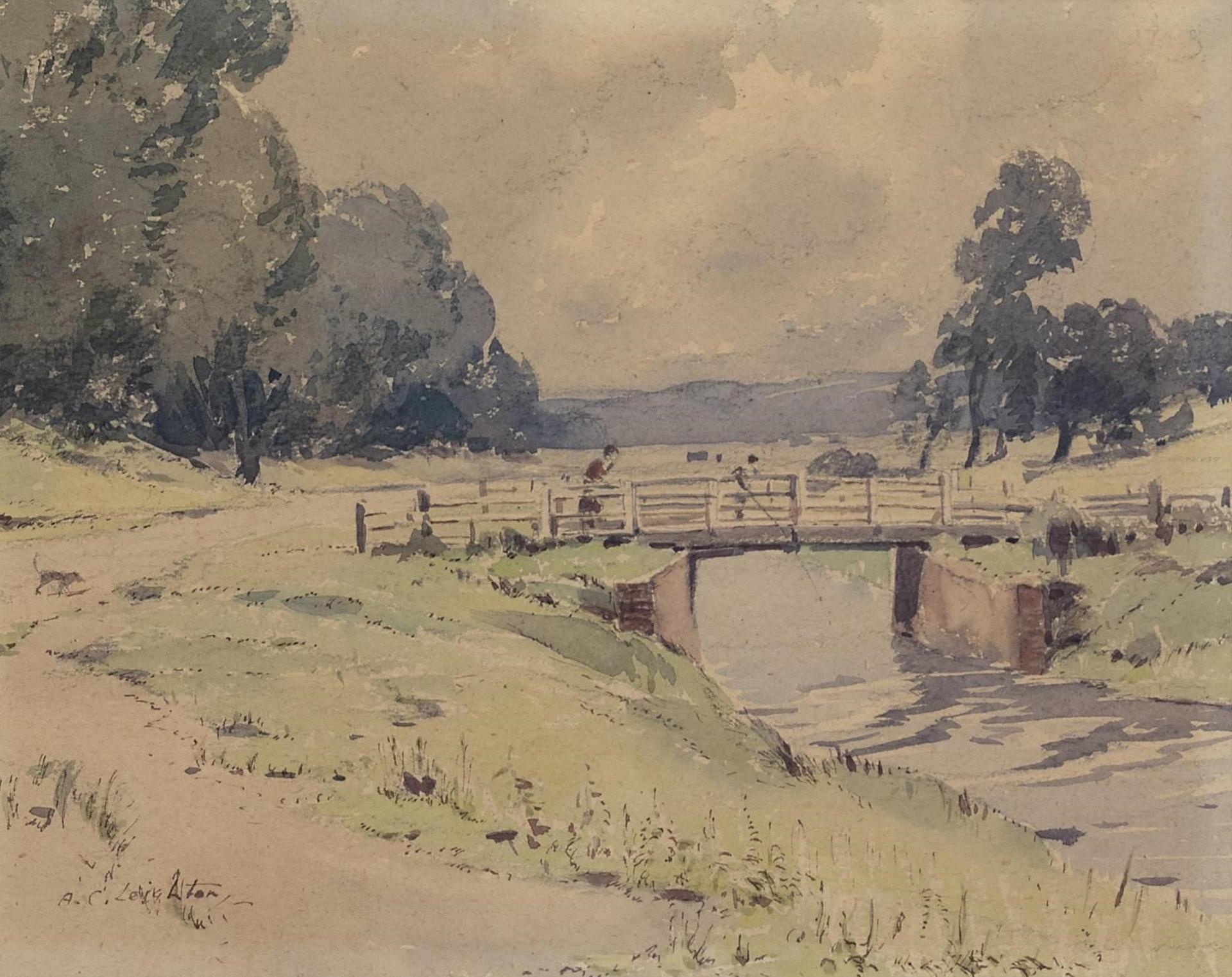 Alfred Crocker Leighton (1901-1965) - Royal Military Canal, Kent