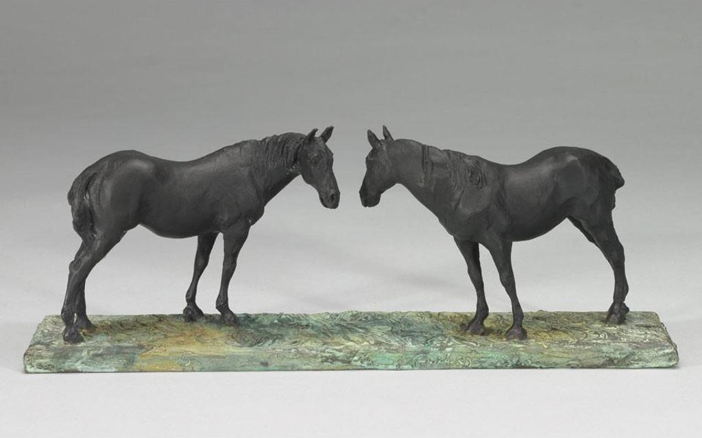 Joe Fafard (1942-2019) - Two Horses