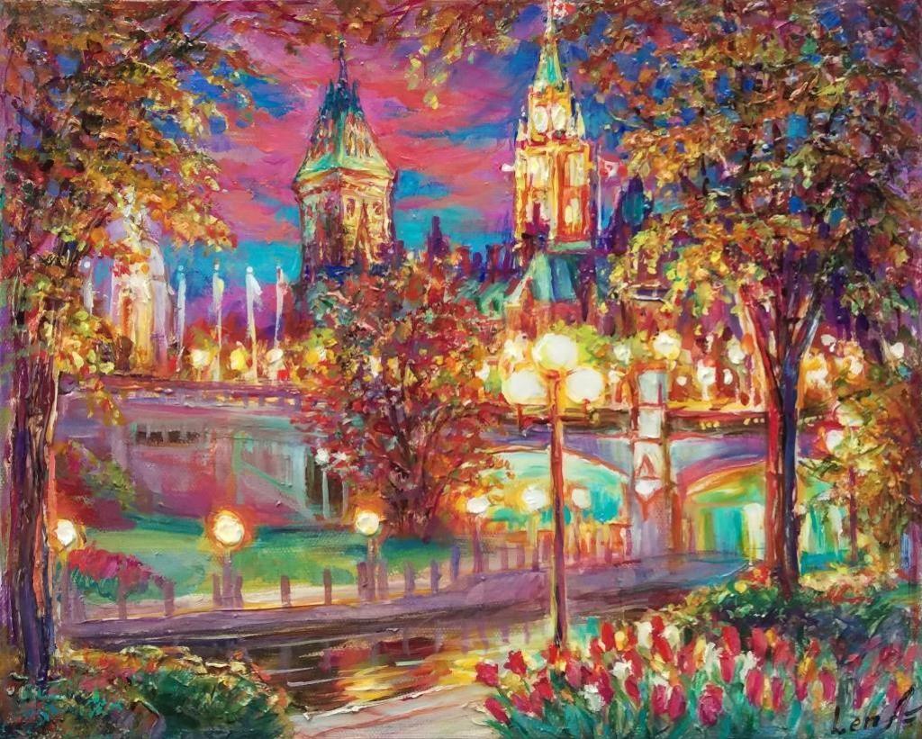 Elena Khomoutova (1960) - Tulip Night