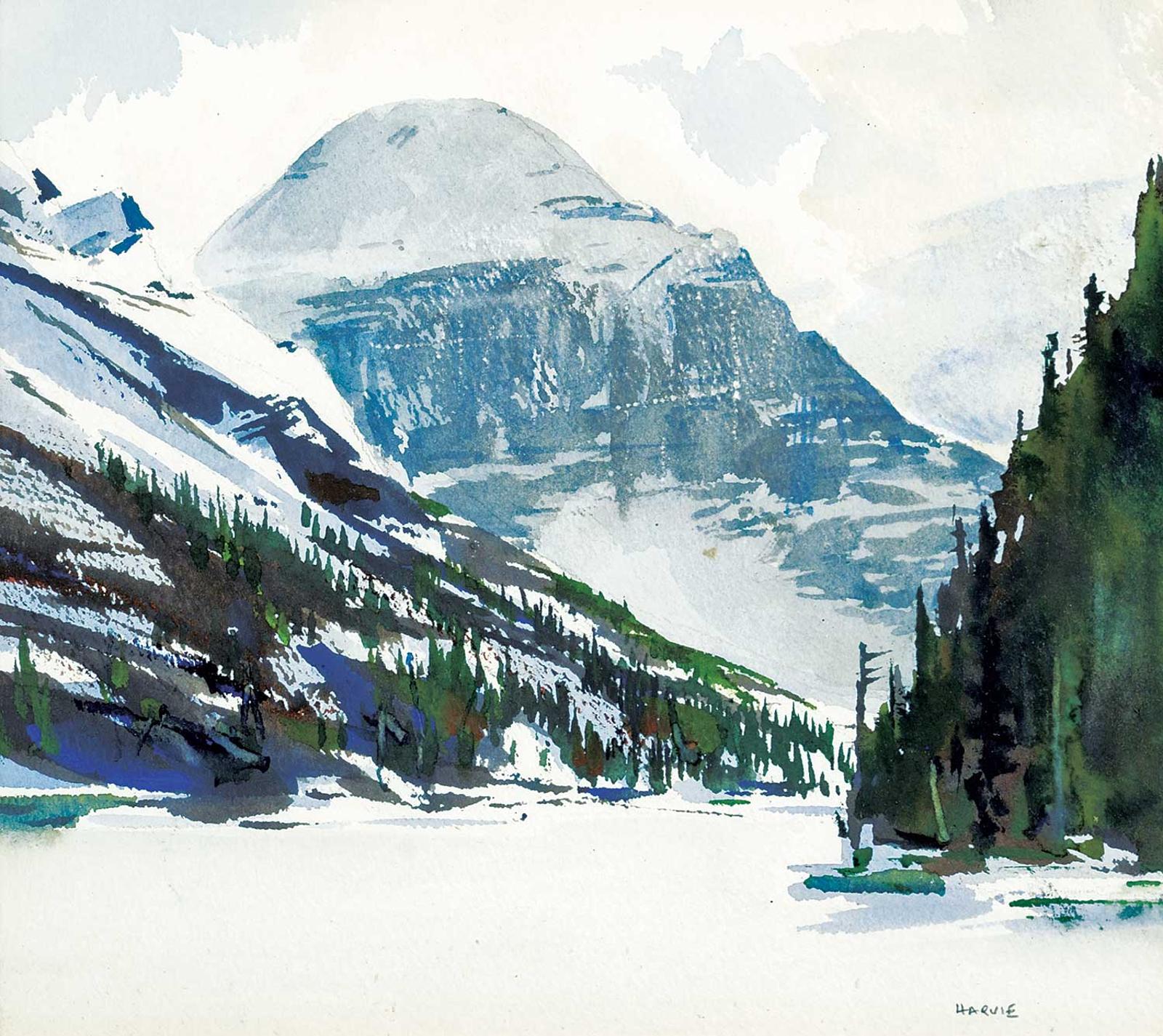 John William Harvie (1928-2018) - Mt. LeFroy - Lake Louise