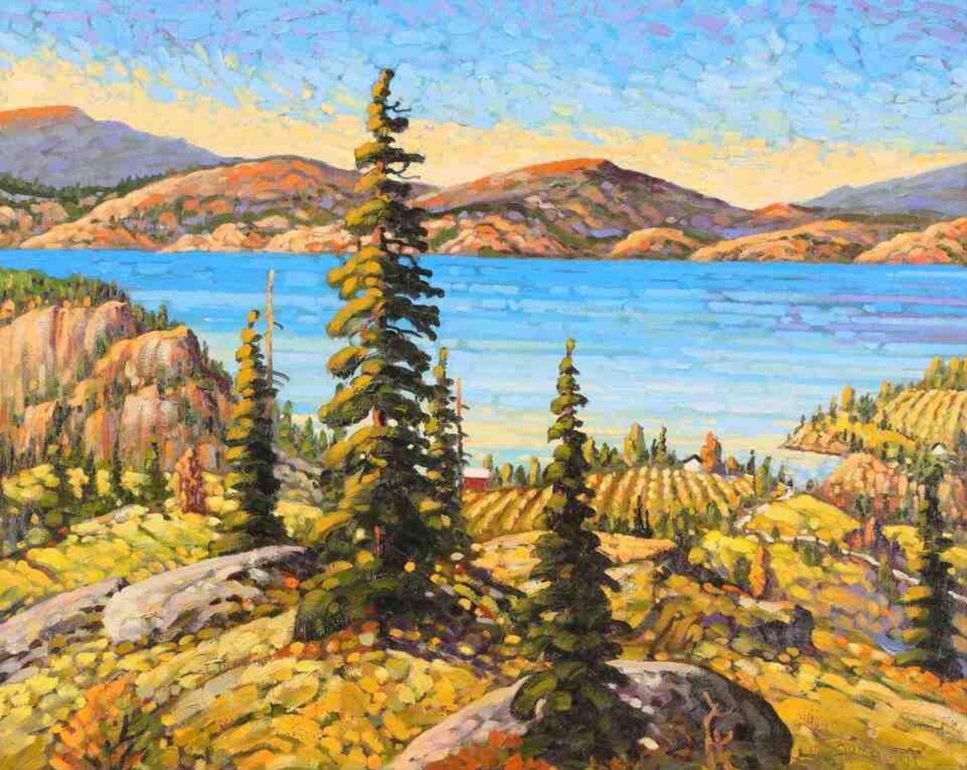 Rod Charlesworth (1955) - Okanagan, Late Summer Vines