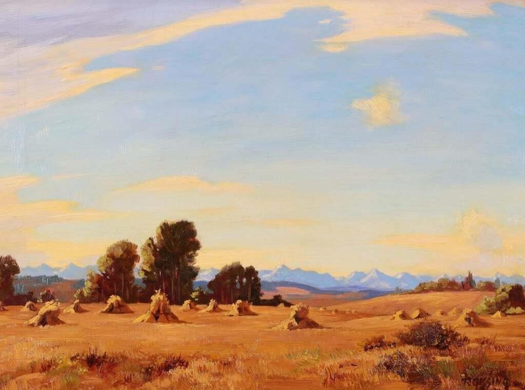 Roland Gissing (1895-1967) - Harvest - Calgary