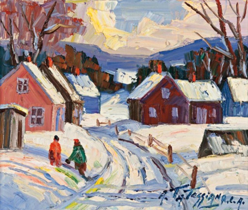Armand Tatossian (1948-2012) - Quebec Winter