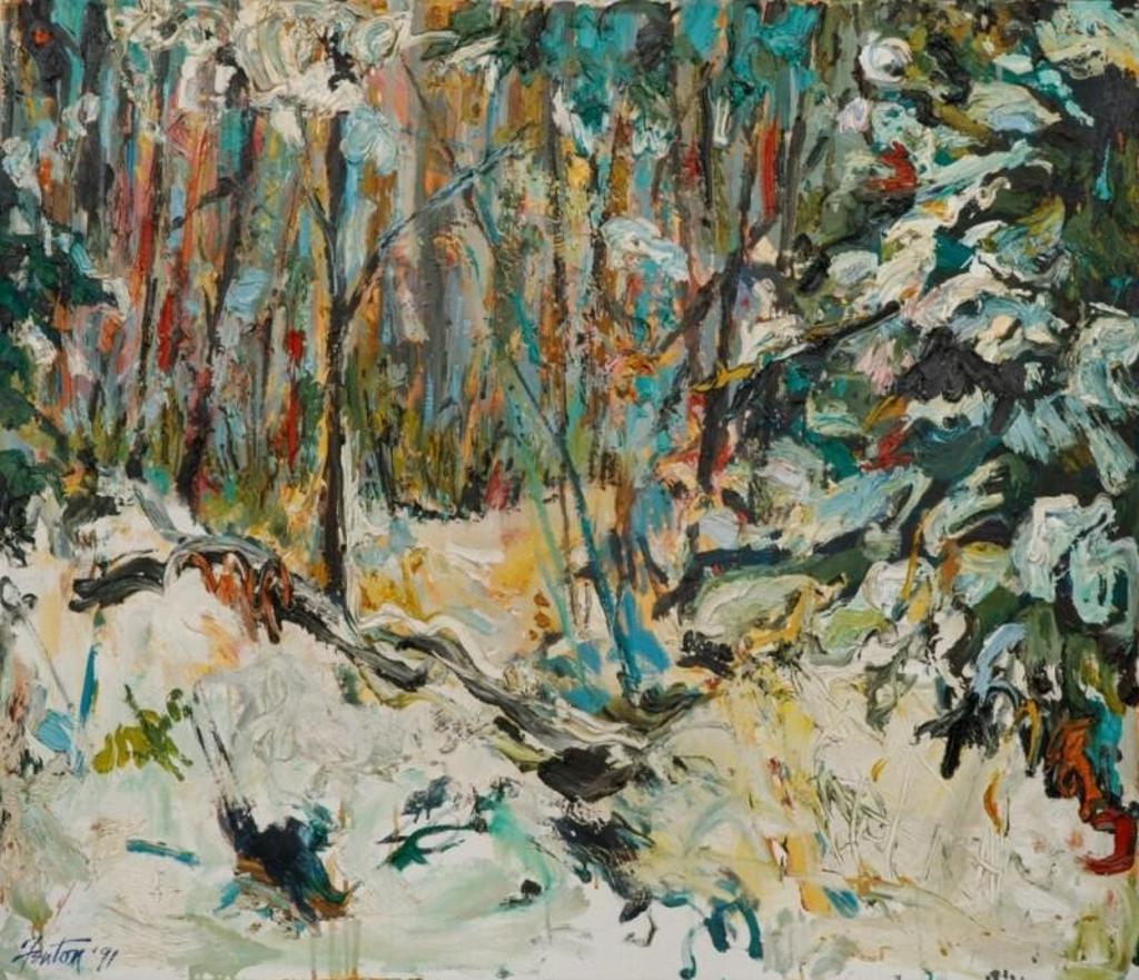 Telford Fenton (1932-2004) - Winter Landscape