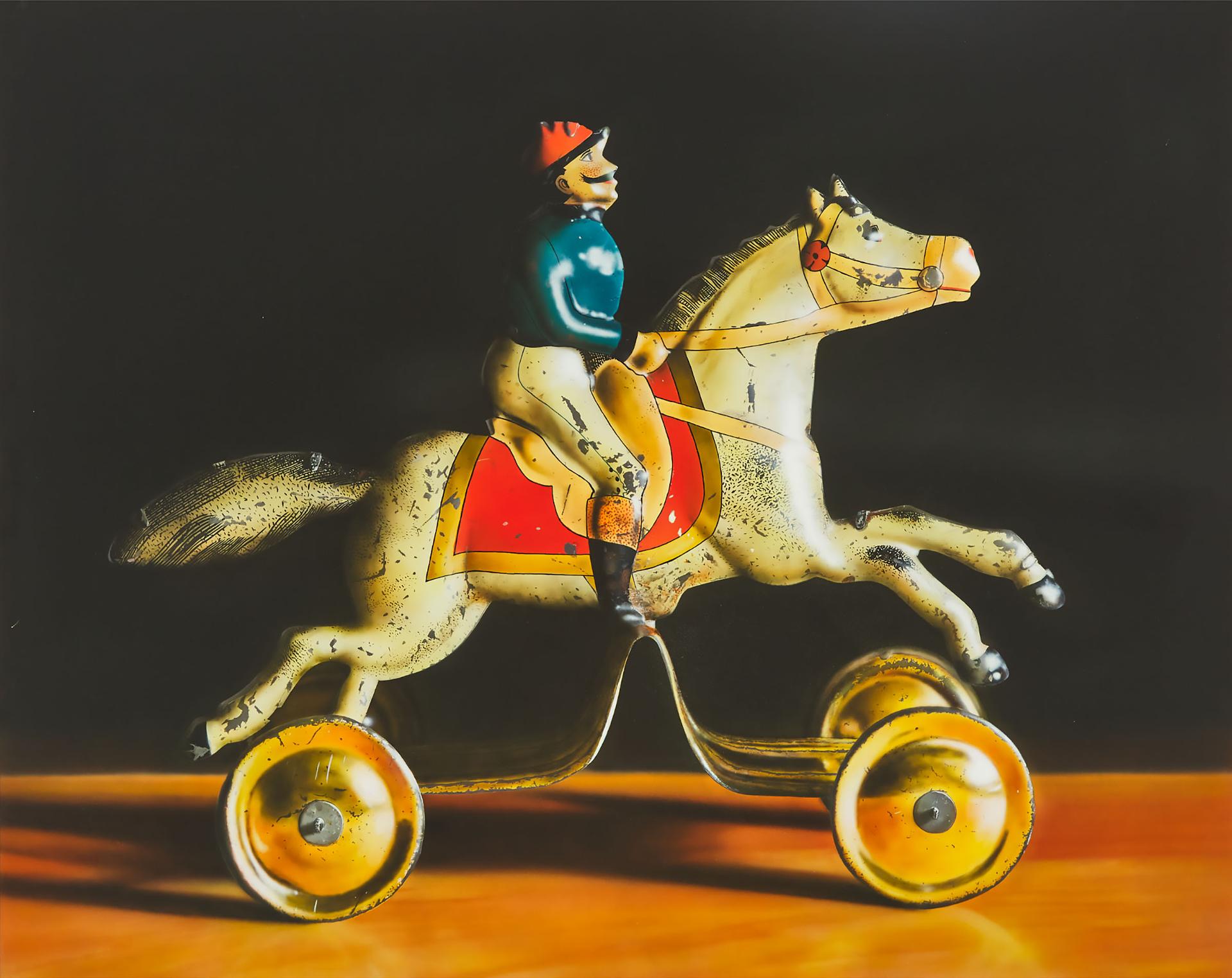 Cesar J. Santander (1947) - Horse And Rider Toy, 1982