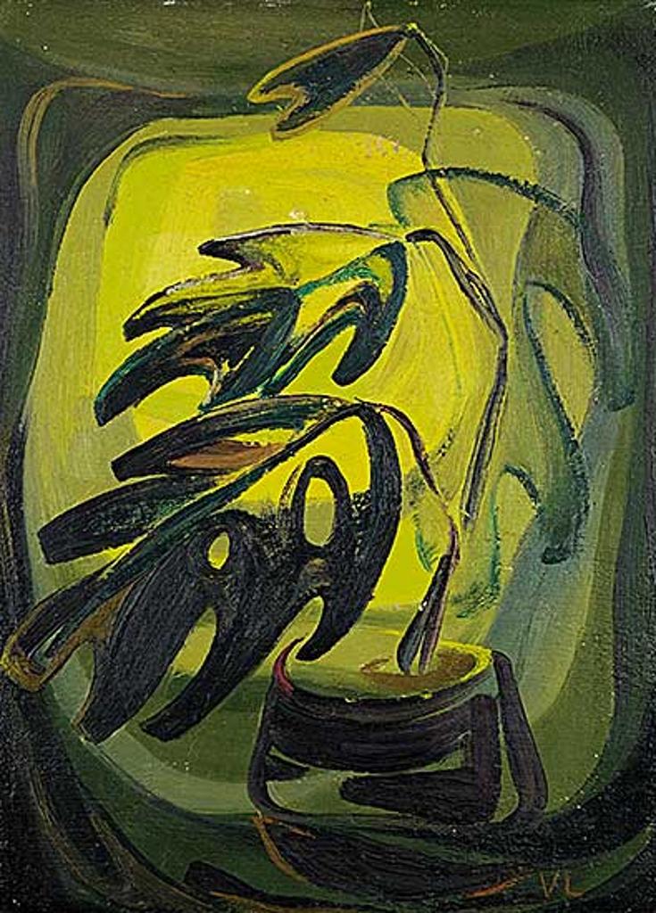 Vivian Lindoe (1918-2006) - Plant in Window