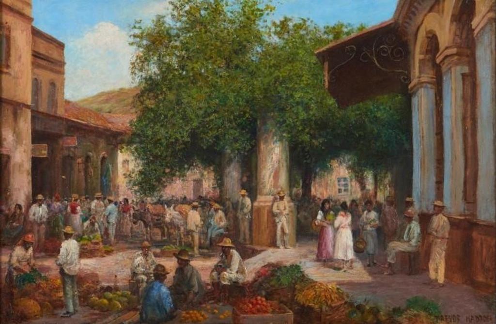 Arthur Trevor Haddon (1864-1941) - North African Market