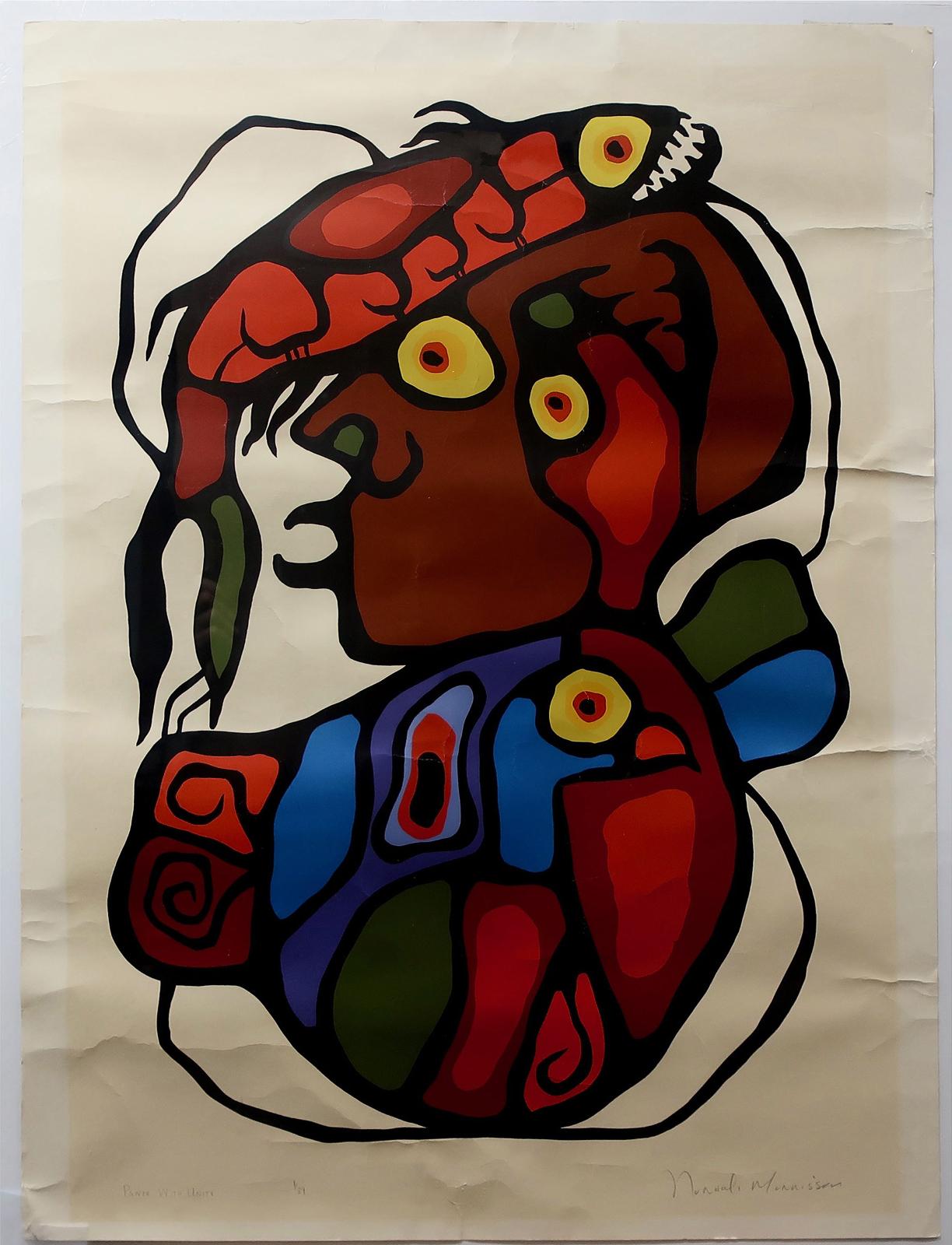 Norval H. Morrisseau (1931-2007) - Power With Unity