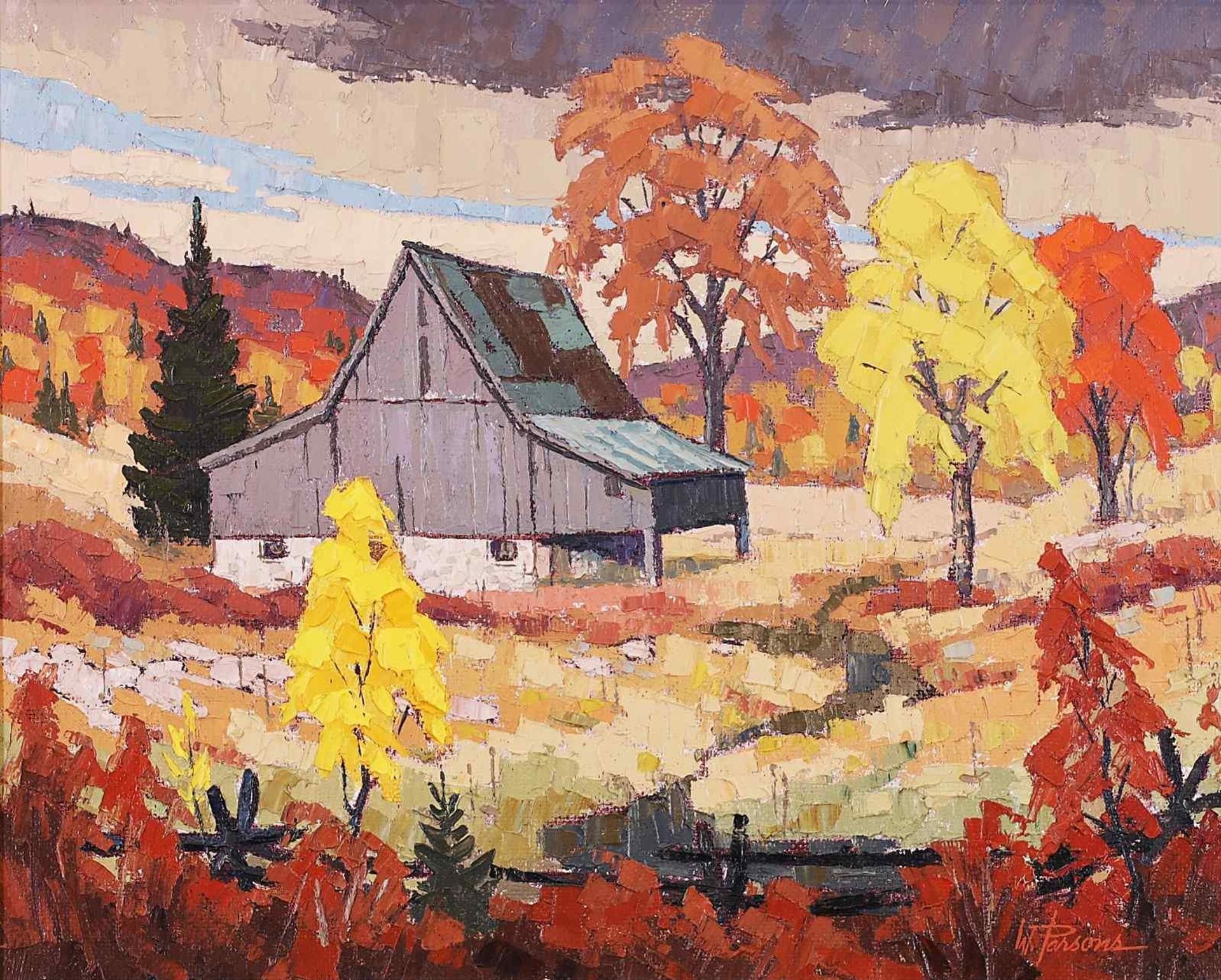 William (Bill) Parsons (1909-1982) - Little Grey Barn (West Guilford, Haliburton)