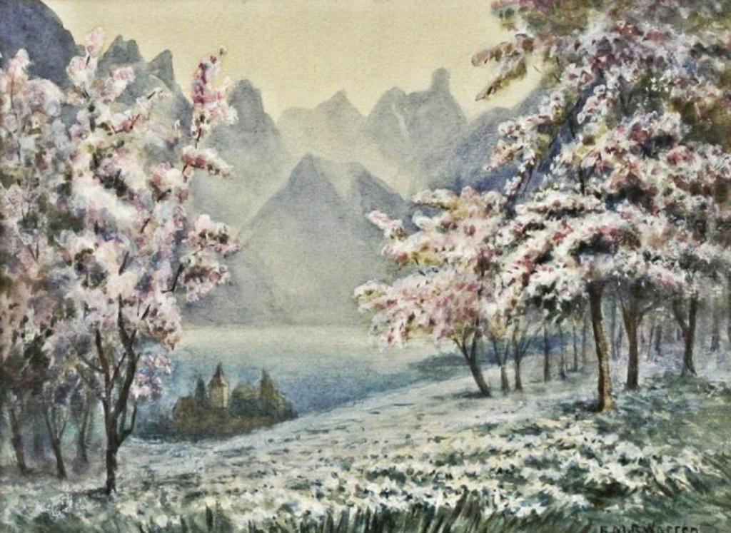 Emily Mary Bibbens Warren (1869-1956) - Alpine Village