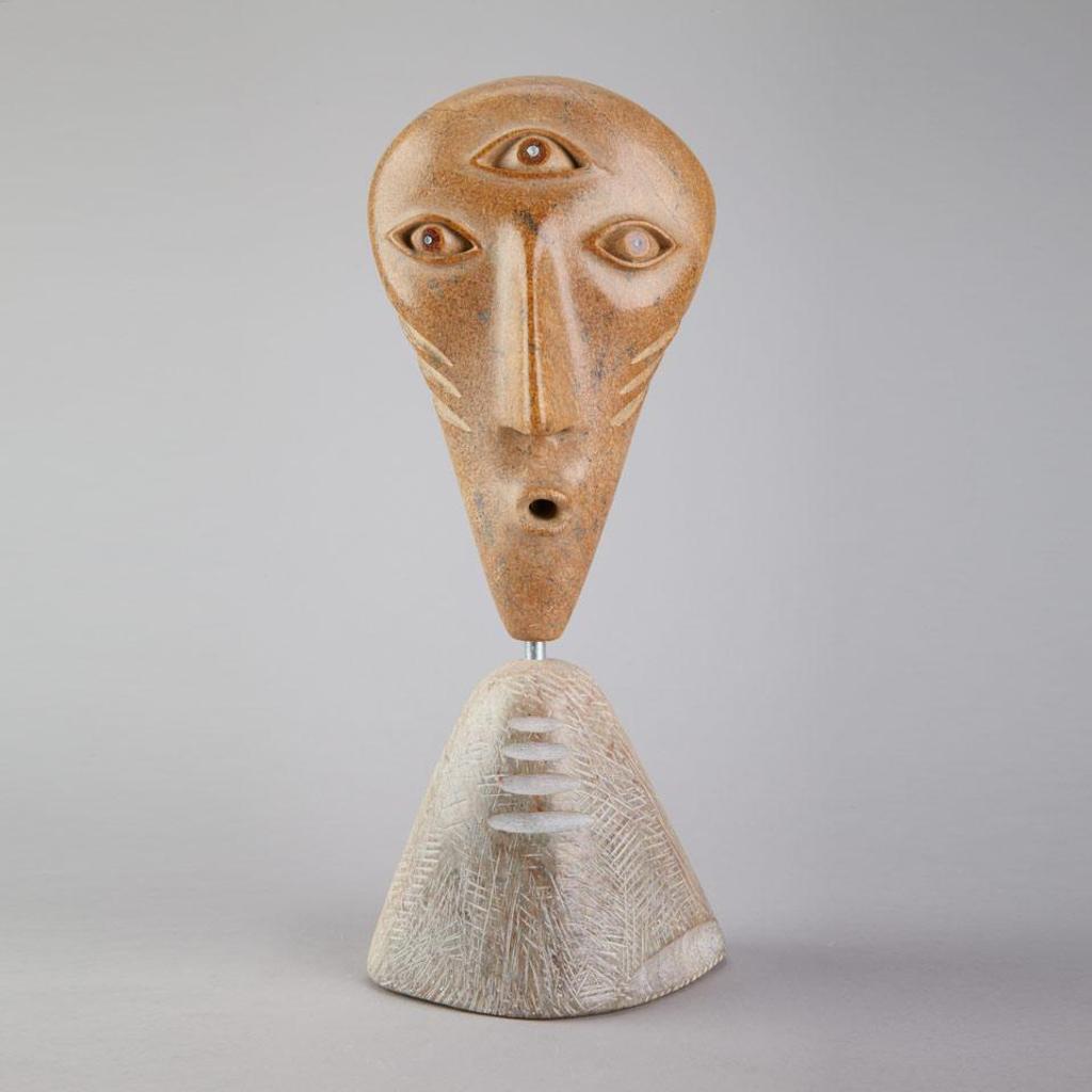 David Ruben Piqtoukun (1950) - Face With Three Eyes