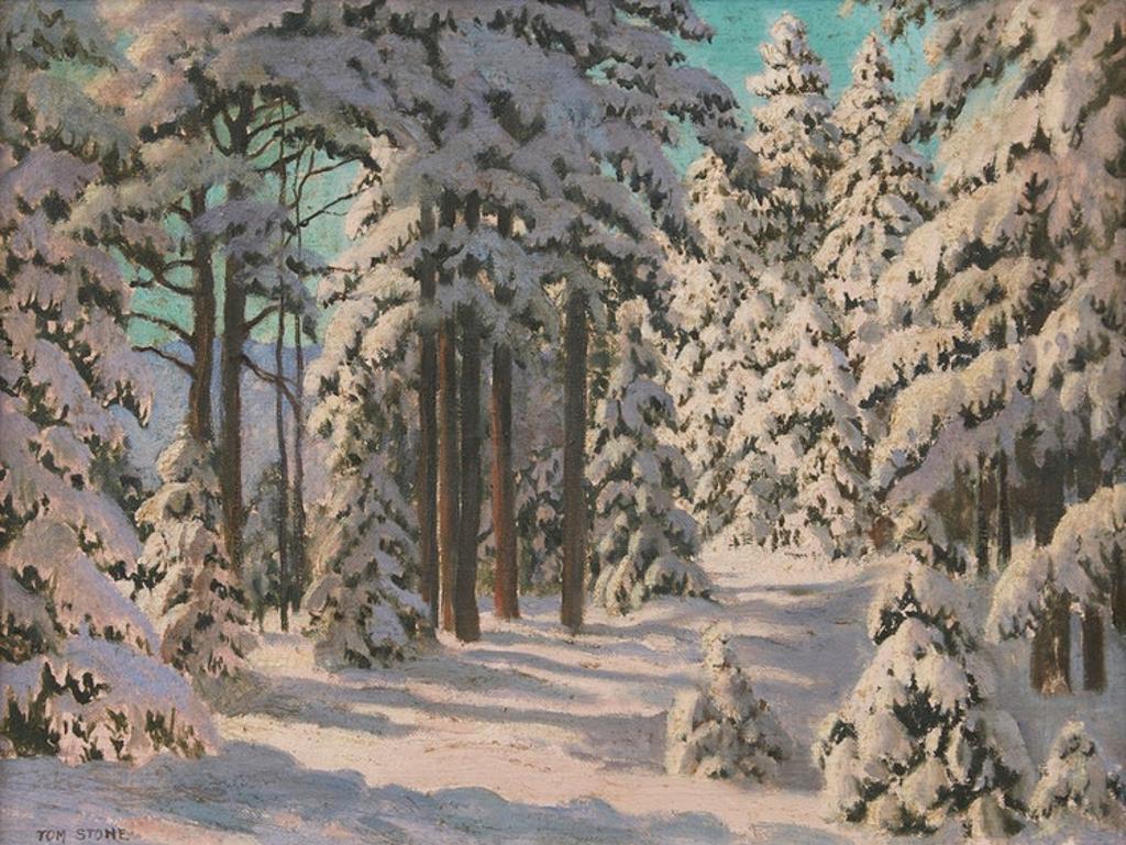 Thomas Albert Stone (1897-1978) - Snow Laden Pine