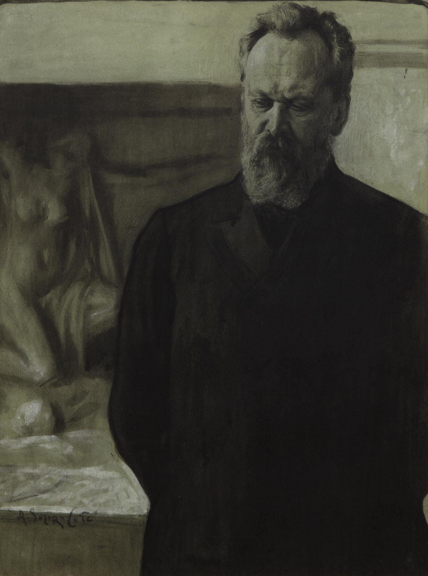 Marc-Aurèle de Foy Suzor-Coté (1869-1937) - Sans titre / Untitled (Portrait), n.d.