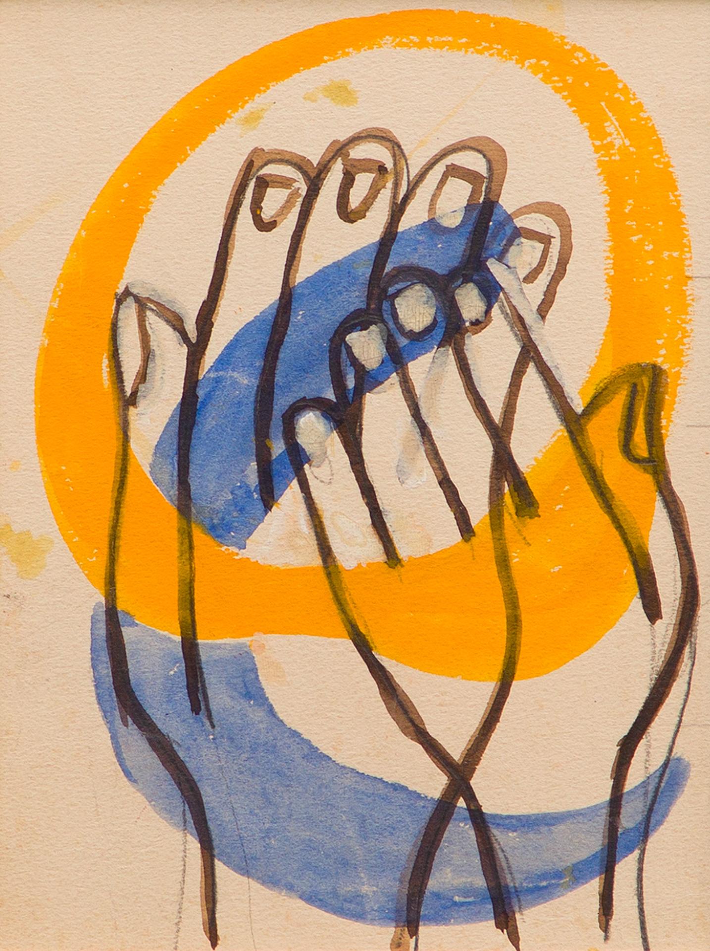 Fernand Léger (1881-1955) - Mains et visage, N. D.