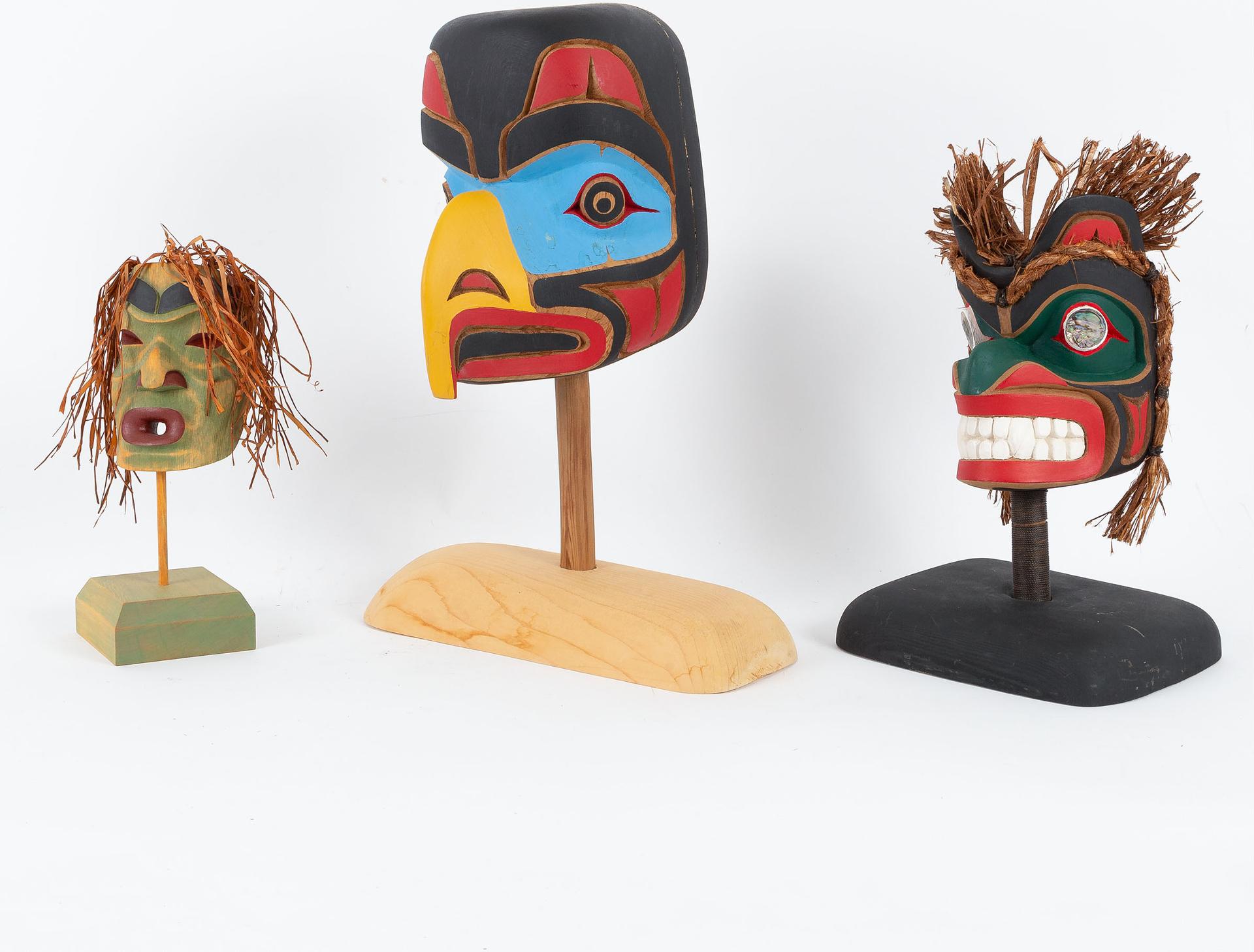 Sandi Mckay - Eagle, Bear Rattles And Wild Woman Mask