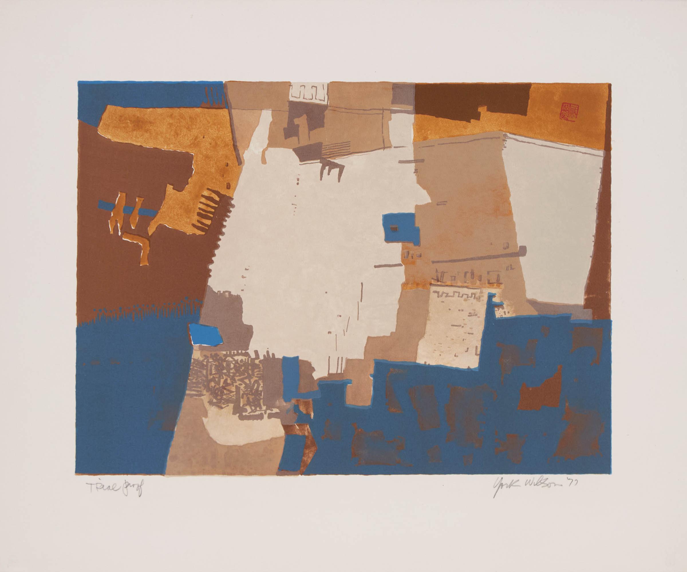 Ronald York Wilson (1907-1984) - MAYAN, 1977