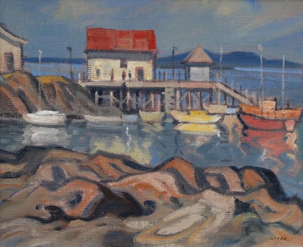 Henry George Glyde (1906-1998) - Waterfront, Sidney, B.C